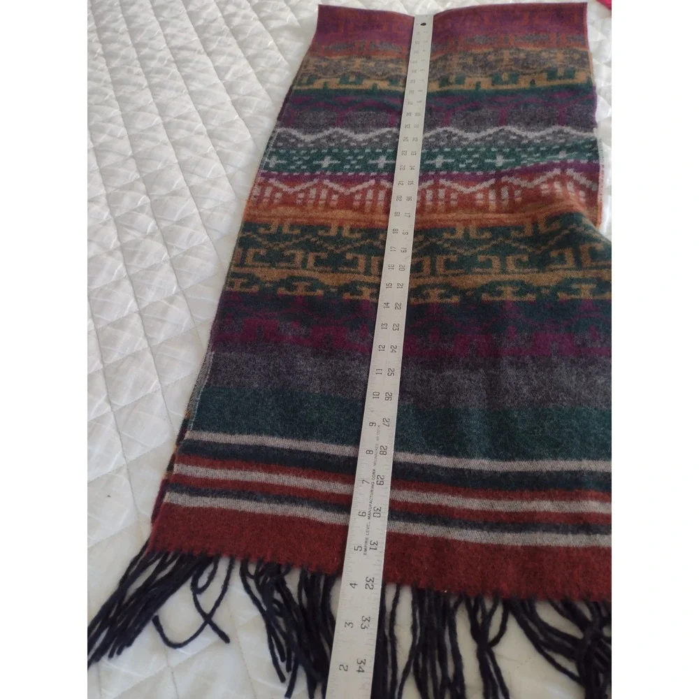 Vtg Aeropostale Compagine Generale Scarf Patterned Aztec 90s Y2k Grunge Street
